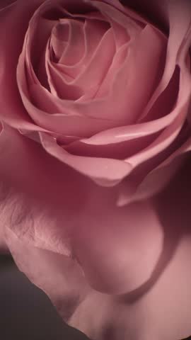 close-up of rose petals with water droplets, exuding freshness and purity.