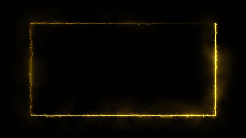 Energize Rectangle Animation Neon Video
