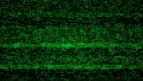 Analog Static Noise green texture overlay. Scan lines interference. Distorted VCR stripes offset. No signal VHS Glitch. Bad TV signal. CRT transitions. Retro CRT TV Static Damage 4K Overlay Background - Powered by Shutterstock - Get 15% off with code: PIKWIZARD15