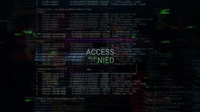 Software source hacking Technology, coding, programming Virus, computer protection, cyber attack, antivirus, virtual space. Program security code. Data flow distortion glitch effect Fatal error glitch - Powered by Shutterstock - Get 15% off with code: PIKWIZARD15