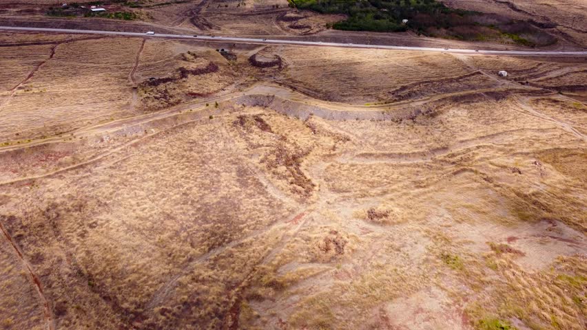 An cinematic video of the lush mountain ridges over Lahaina, Hawaii. West Maui Natural Area Reserve.