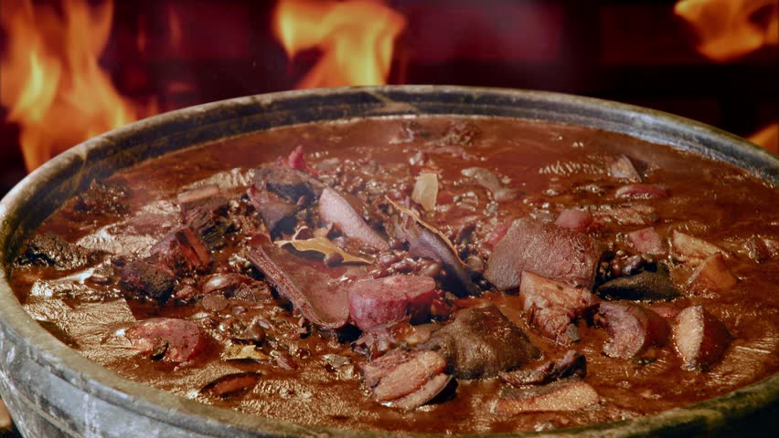 Feijoada, traditional Brazilian cuisine food