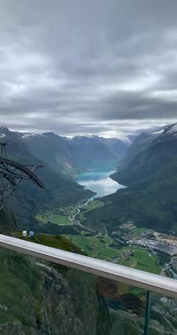 View from top of the mountain 