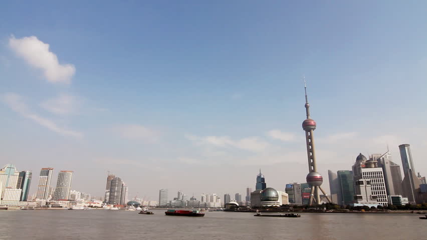 Shanghai skyline- Shanghai, China.