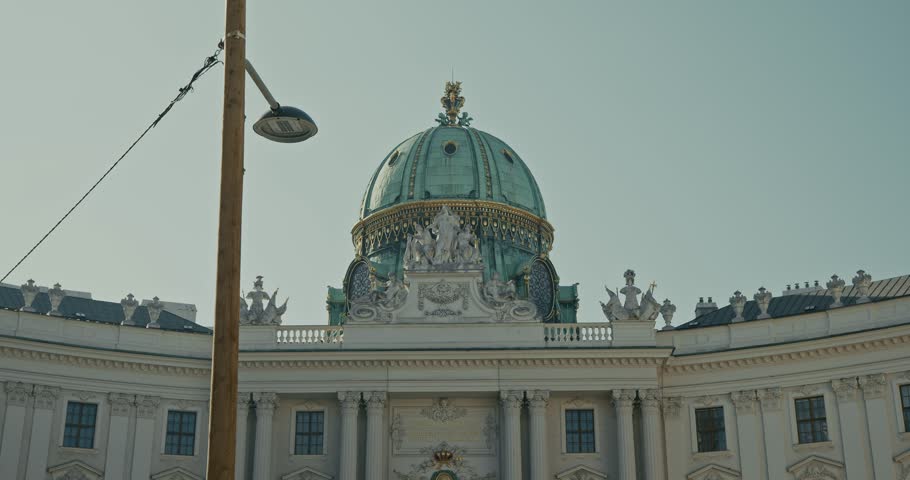Hofburg Palace dome and ornate façade in Vienna