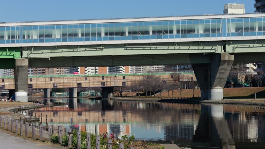 Old Nakagawa Riverbed, Japan Tokyo January 2025