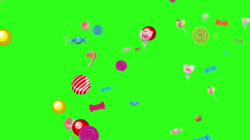 Vibrant candies falling against a green backdrop - Powered by Shutterstock - Get 15% off with code: PIKWIZARD15