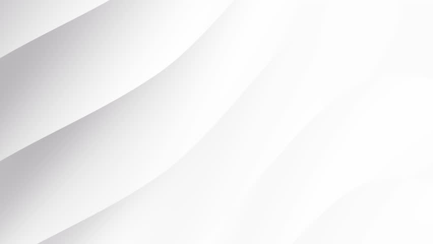 Abstract white corporate background, suitable for minimalistic designs, backgrounds, or abstract concepts. Monochrome, modern, subtle, elegant. Seamless looping animation
