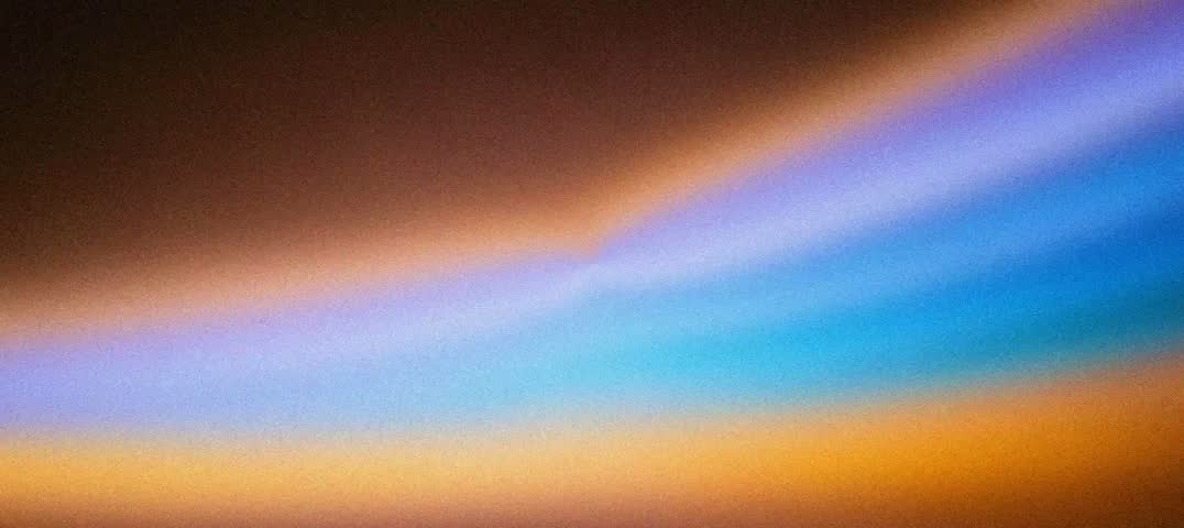 Abstract Gradient: Hues of Blue, Orange, and Brown