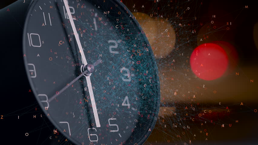 Time Unfolding A CloseUp of an Alarm Clock in Dynamic and Captivating Motion Right Now