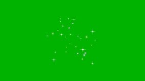 animation of shining stars on a green background - Powered by Shutterstock - Get 15% off with code: PIKWIZARD15