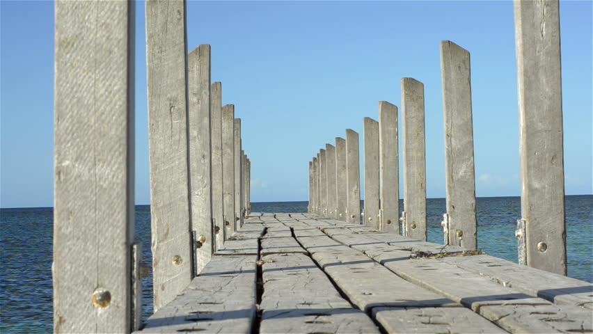 Quindalup Jetty, looking out into Geographe Bay, in Western Australia.