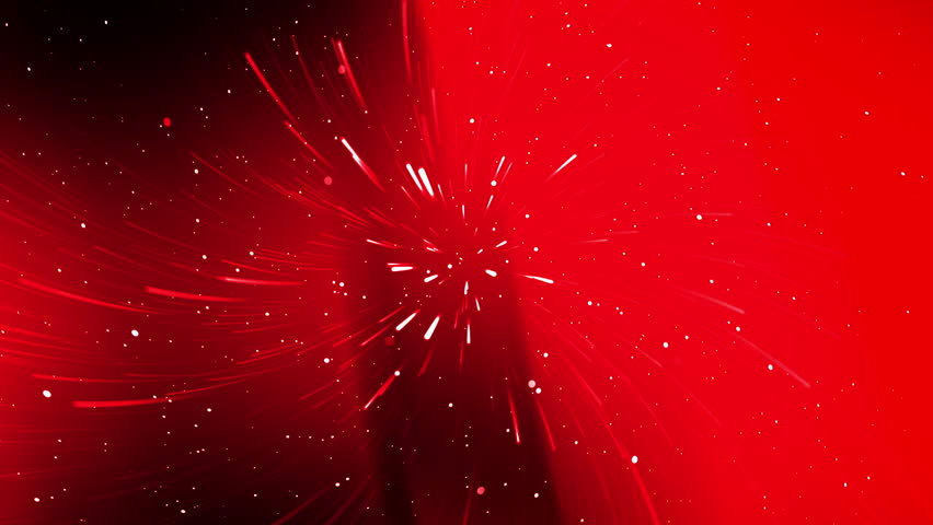 Red background with white streaks resembling fastmoving particles. Suitable for technology, innovation, speed, and energy concept designs. Ideal for dynamic graphic projects.