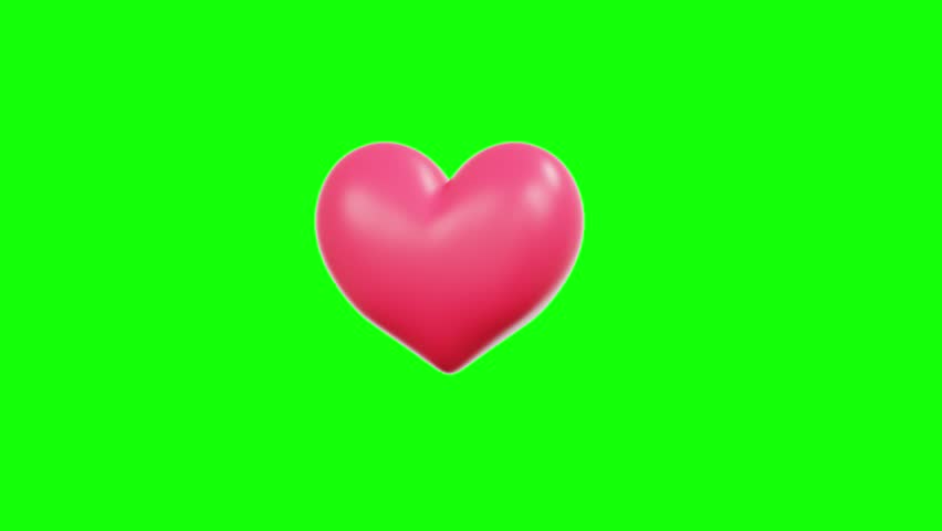 3D Video Motion Pink heart pierced by arrow surrounded by smaller hearts. Romantic concept suitable for Valentines Day designs, wedding invitations, or lovethemed projects.