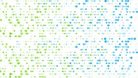 Abstract geometric hi-tech minimal background with blue green dots. Seamless looping motion design. Video animation Ultra HD 4K 3840x2160 - Powered by Shutterstock - Get 15% off with code: PIKWIZARD15