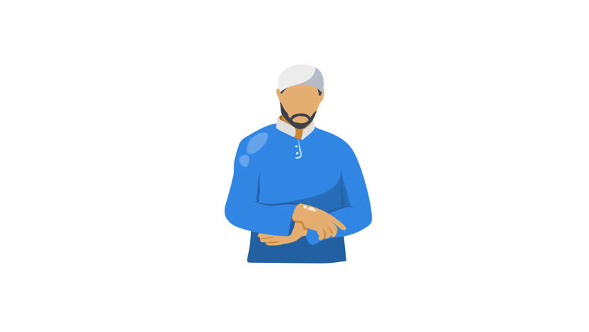 Prayer ramadan icon animations. Perfect for Ramadan presentations, advertising, and islamic social media content.