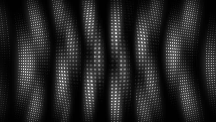 Halftone Led bulb lights display bars animation 3d technology abstract  background, neon light flashing tunnel and blinking flash lights stage backlights copy space for logos, titles and intros bg 4k