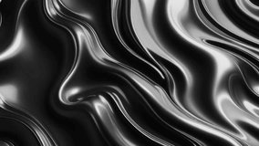 Abstract close-up of liquid metal waves, reflecting light with metallic shine. Ideal for use in design projects related to technology, innovation or luxury - Powered by Shutterstock - Get 15% off with code: PIKWIZARD15