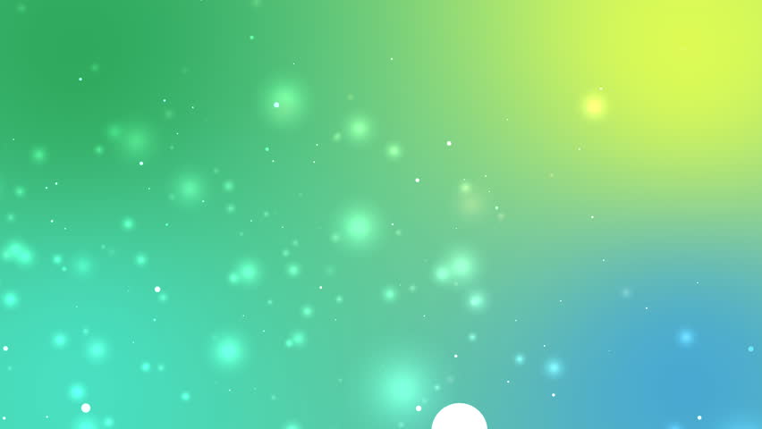 Green blue gradient background with bright particles ideal for technology, science, or abstract design projects requiring a modern aesthetic.