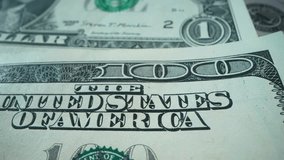 Macro shot of US Dollars. Money Background.Portrait of Benjamin Franklin closeup on the - Powered by Shutterstock - Get 15% off with code: PIKWIZARD15