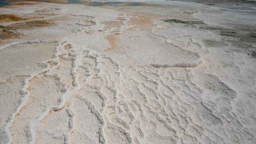 Canary Spring, Mammoth Hot Springs, Yellowstone National Park, USA.