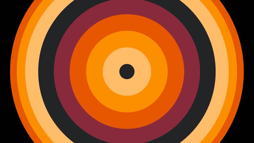 Stripes circles Transition on 4k videos . Motion Graphic or Slide Show. with a colorfull shape. 4k videos