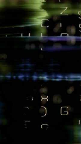 Futuristic Tech Pixel Glitch Loop
