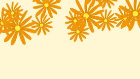 flowers seamless pattern  animation. fun animation, background animation - Powered by Shutterstock - Get 15% off with code: PIKWIZARD15