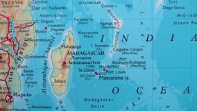 View of the Indian Ocean on a world map 4K - Powered by Shutterstock - Get 15% off with code: PIKWIZARD15