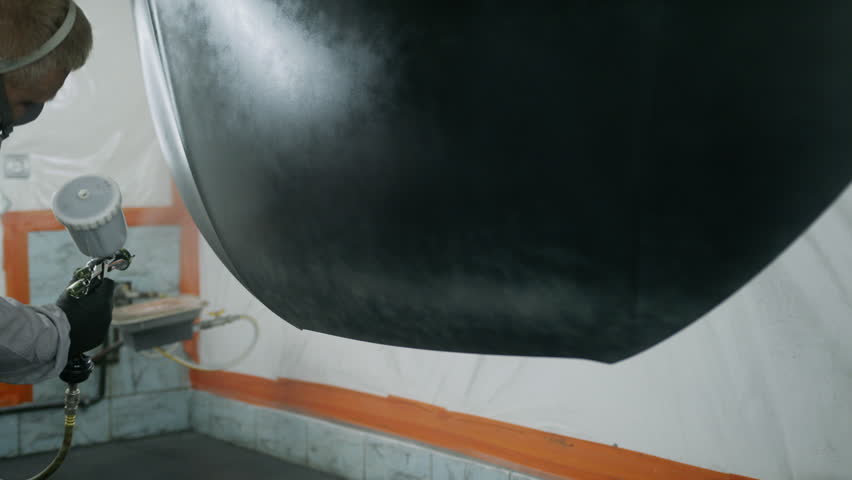 Expert Spray Painting Done in a Carefully Controlled and Managed Environment for Optimal Quality