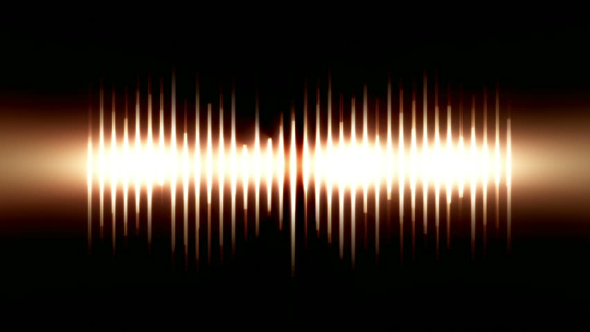 Dynamic Light Waves, Bright lines of light reacting to sound like a sound