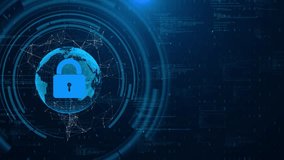 Blockchain Cybersecurity Data Protection secure crypto wallet Security hologram virtual hud shield lock. Concept of finance data privacy smartphone VPN service data protection, Encrypted cyber threats - Powered by Shutterstock - Get 15% off with code: PIKWIZARD15