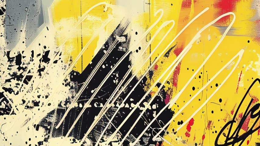 4k Looped Animated Abstract Grunge Texture Overlay Background