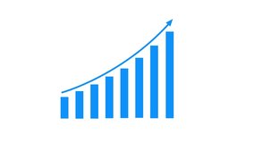 Rising arrow business growth chart animation. - Powered by Shutterstock - Get 15% off with code: PIKWIZARD15