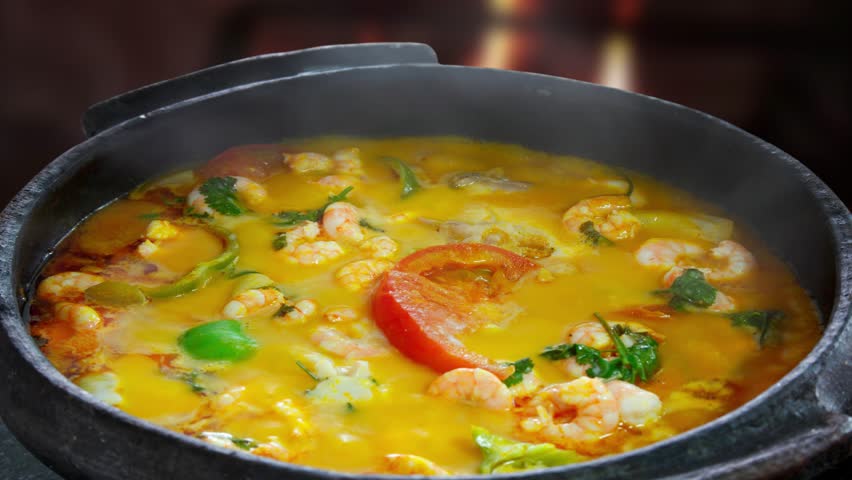 Moqueca, a traditional Brazilian cuisine dish