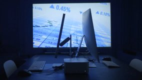 Explore a Modern Trading Setup featuring Dual Monitors along with Enhanced Data Visualization - Powered by Shutterstock - Get 15% off with code: PIKWIZARD15
