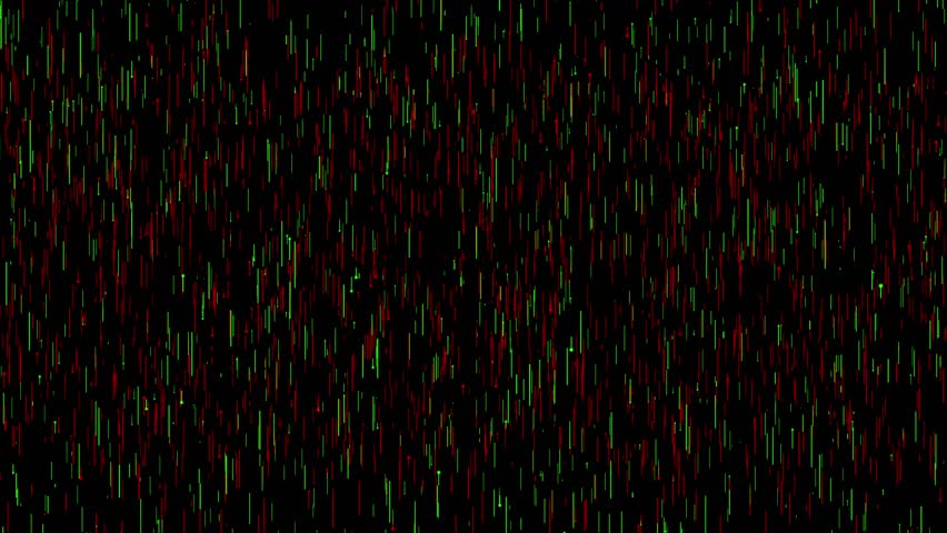 Red and green vertical stripes on the screen with a glitch effect, creating a futuristic visual style. - Powered by Shutterstock - Get 15% off with code: PIKWIZARD15