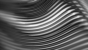 Slow motion waves of liquid glossy silver metal, glossy mirror chrome, water effect. Aluminum abstract background, liquid metal, mercury texture - Powered by Shutterstock - Get 15% off with code: PIKWIZARD15