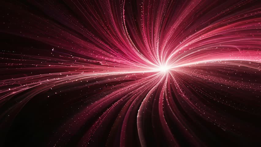 Dive into a mesmerizing spectacle of crimson light trails exploding from a radiant core. Experience the cosmic energy and vibrant hues of this breathtaking abstract artwork. - Powered by Shutterstock - Get 15% off with code: PIKWIZARD15