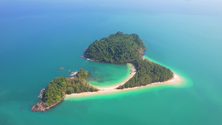 island in the Andaman Sea, Ranong Province, southern Thailand.