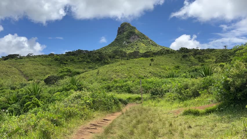 La Pouce Mountain, the third-highest peak in Mauritius, offers one of the most breathtaking panoramic views on the island