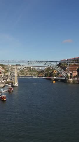 City of Porto Portugal Vertical Video
