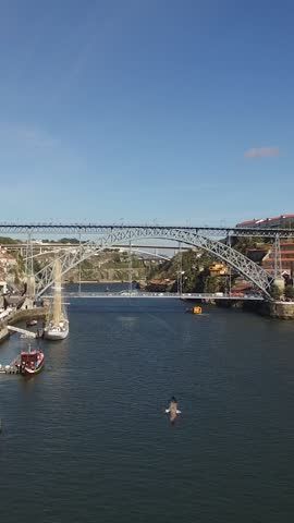 City of Porto Portugal Vertical Video