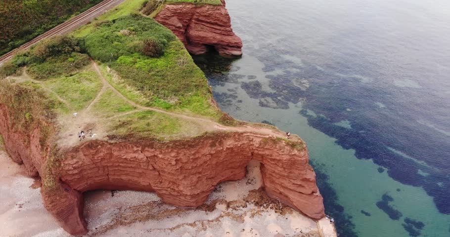 Drone capture of Dawlish