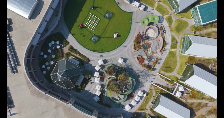 Korea, City, Town, building, park