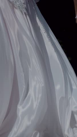 Vertical. Girl belly dancing in the forest. Oriental dance. Woman in white belly dance costume posing in field with flowing movements. Elegant dancer in white costume. White-clad woman showcasing