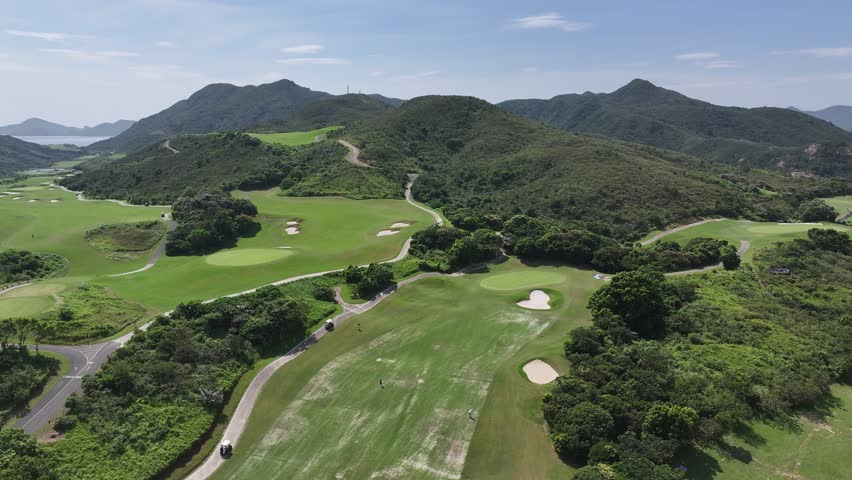 Sai Kung Kau Sai Chau Public Golf Course in Hong Kong, featuring stunning sea views, 18-hole and a commitment to environmental conservation, making it the perfect destination for golf enthusiasts 
