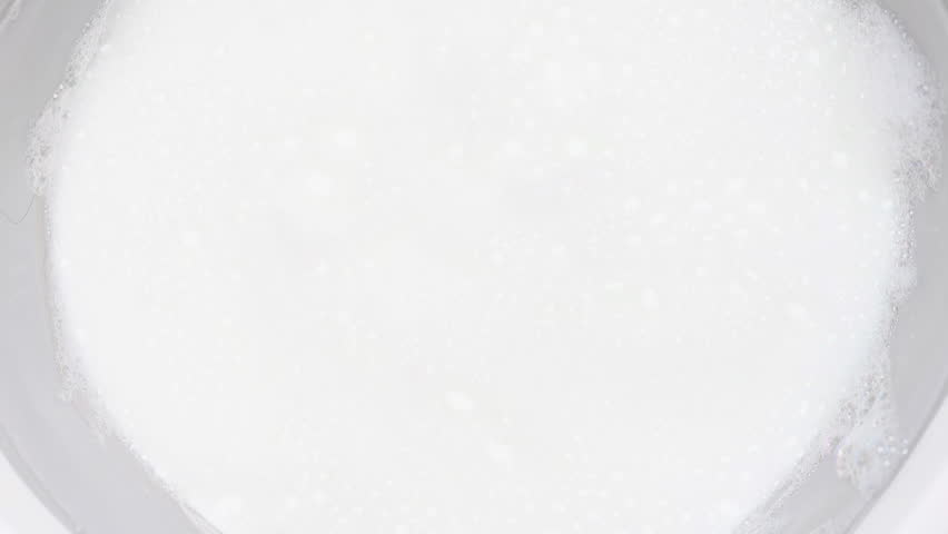 video of soap suds close up