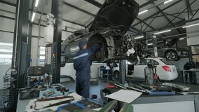Mechanic Repairing Car Engine in Auto Workshop - Powered by Shutterstock - Get 15% off with code: PIKWIZARD15