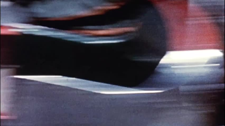 Vintage style spinning camera transition 
